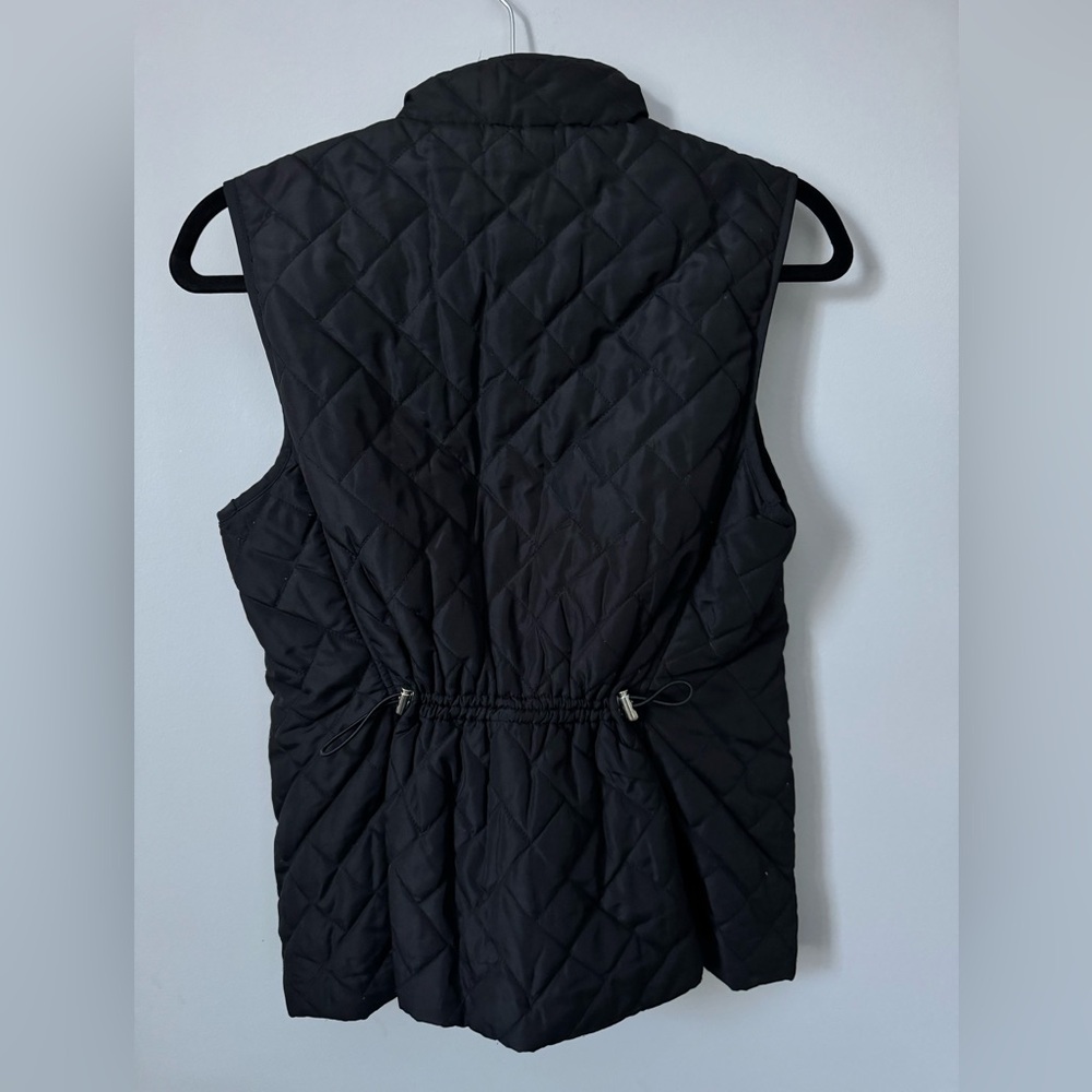 Croft & Barrow Black Vest - Picture 2 of 4